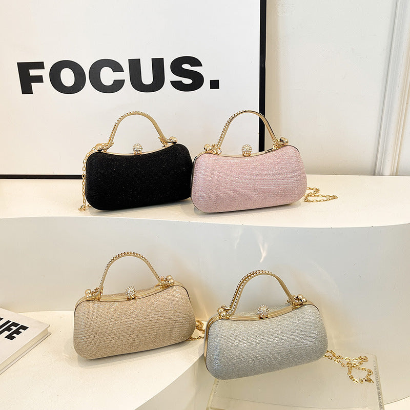 Chain Diamond Crossbody Bag