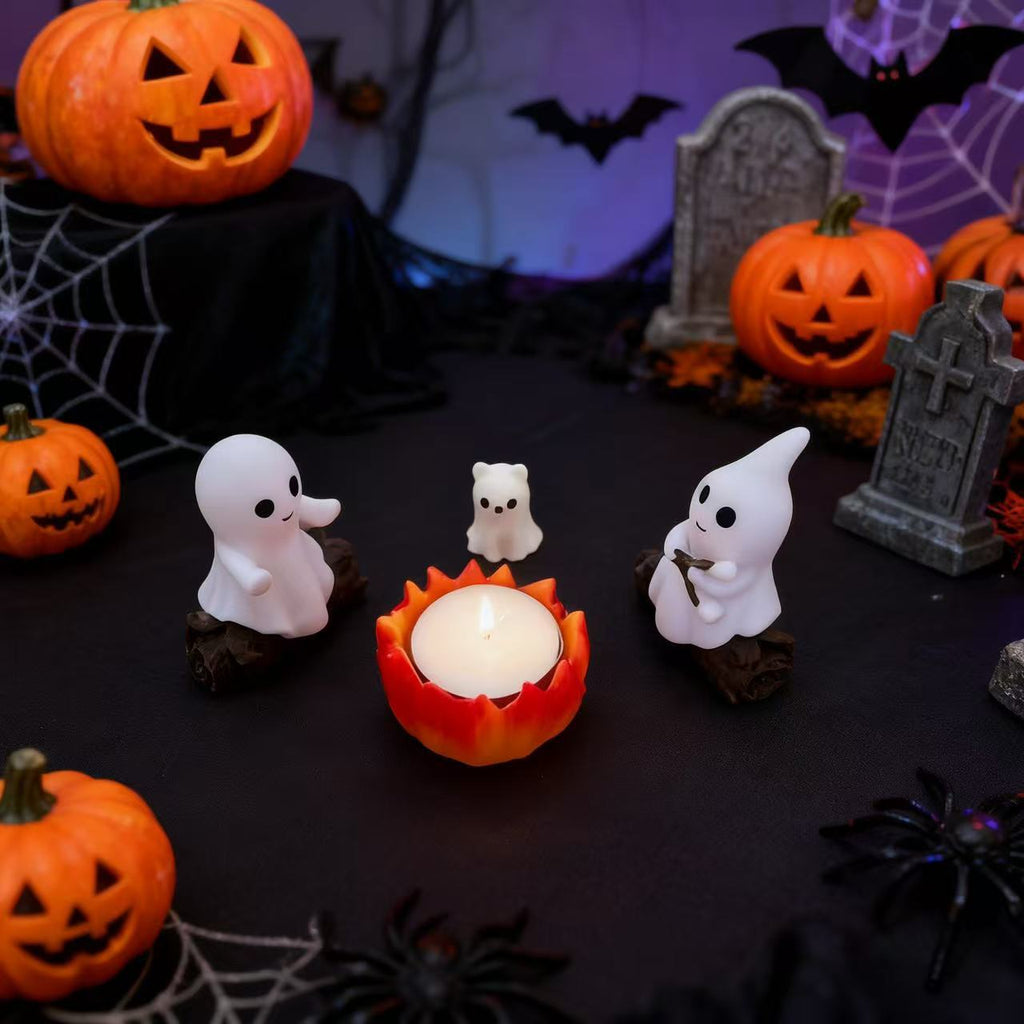 Halloween Ghost Campfire Decor