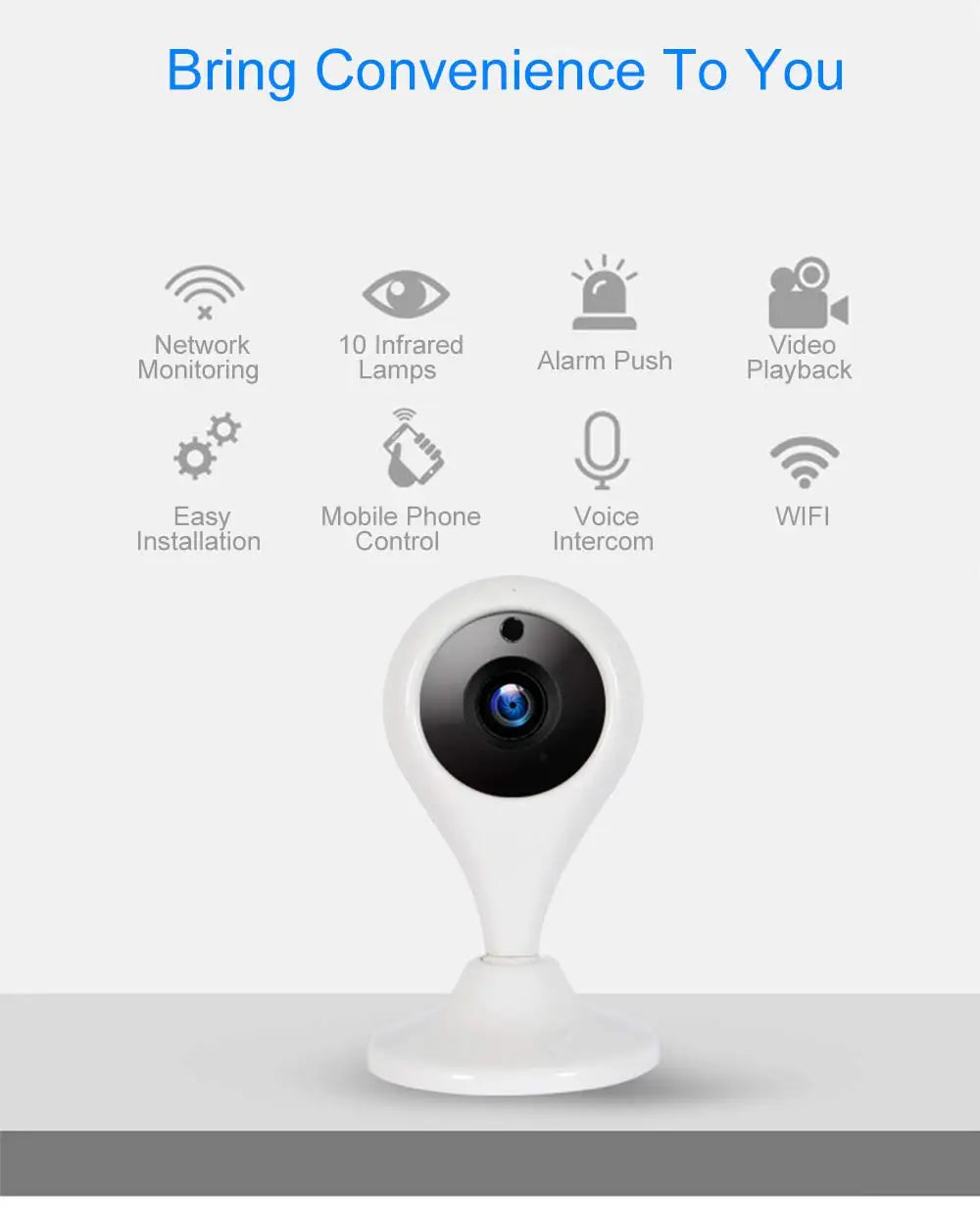 Home Security Camera Baby Monitor Smart...