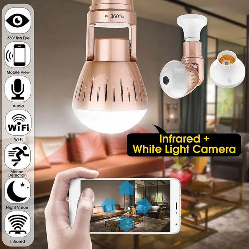 200W  Camera Bulb Lamp light Wireless...