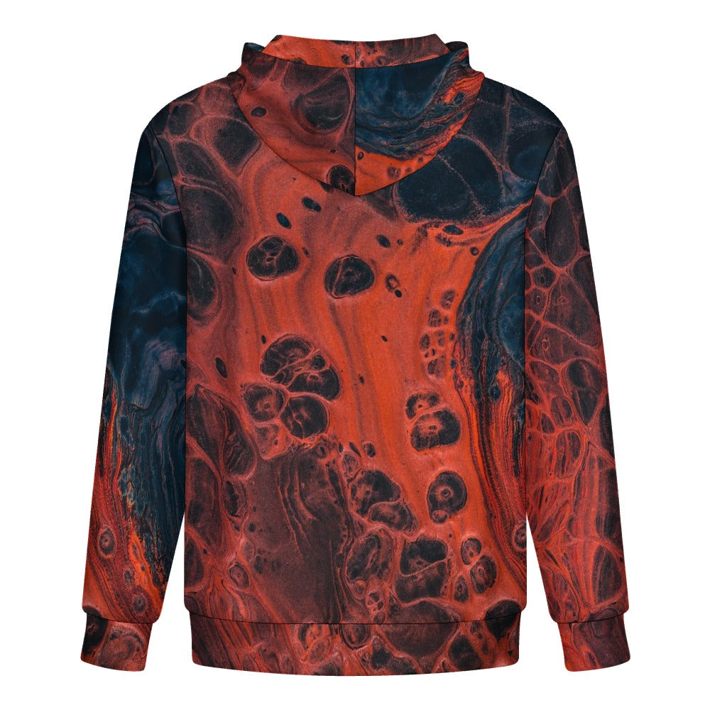 Men's Fashion Youth Jacket Hoodies with Zipper and Pockets