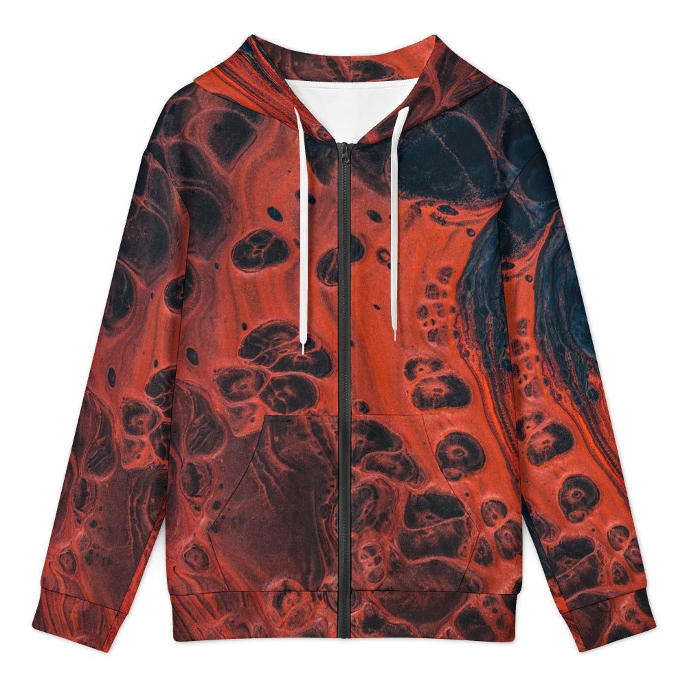 Men's Fashion Youth Jacket Hoodies with Zipper and Pockets