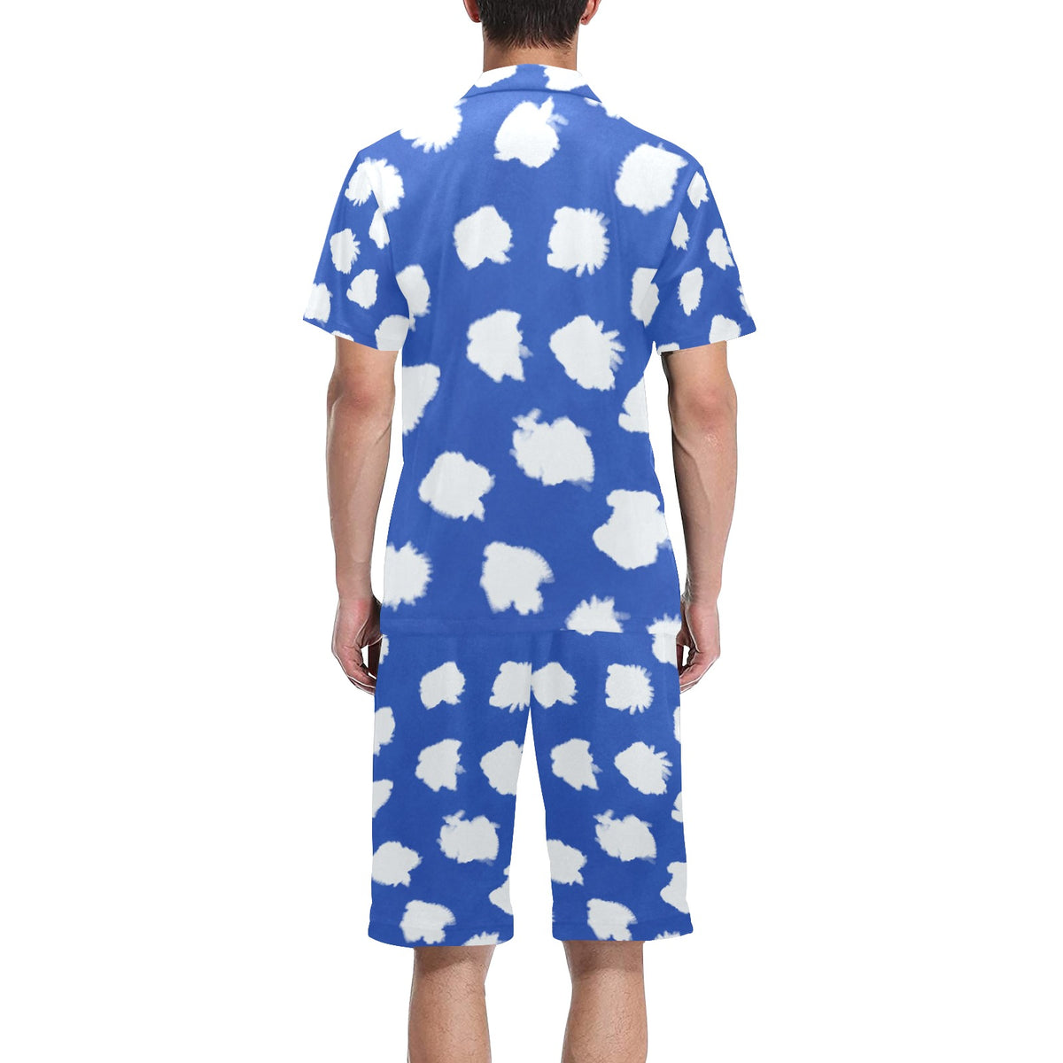 Men's V-Neck Short Pajama Set (Sets 11)
