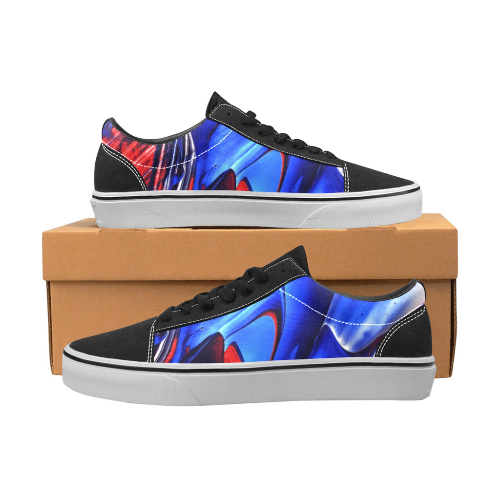Zapatillas de lona con cordones para hombre (Modelo E001-2)