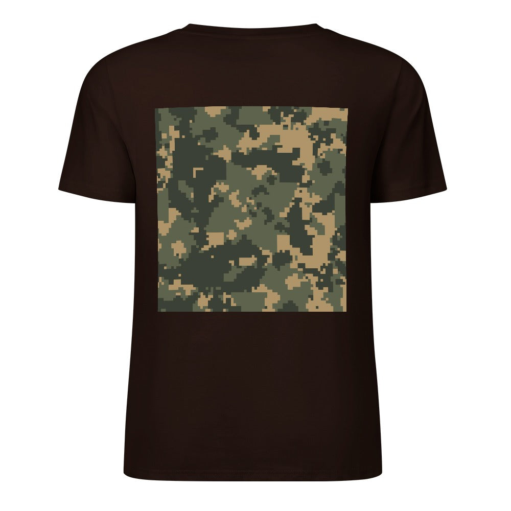 New Pure cotton short-sleeved T-shirt with two-sided print