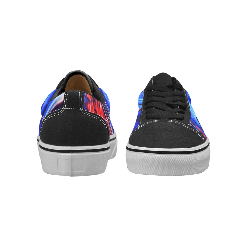 Zapatillas de lona con cordones para hombre (Modelo E001-2)