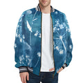 New Men's Striped Trim Bomber Jacket
